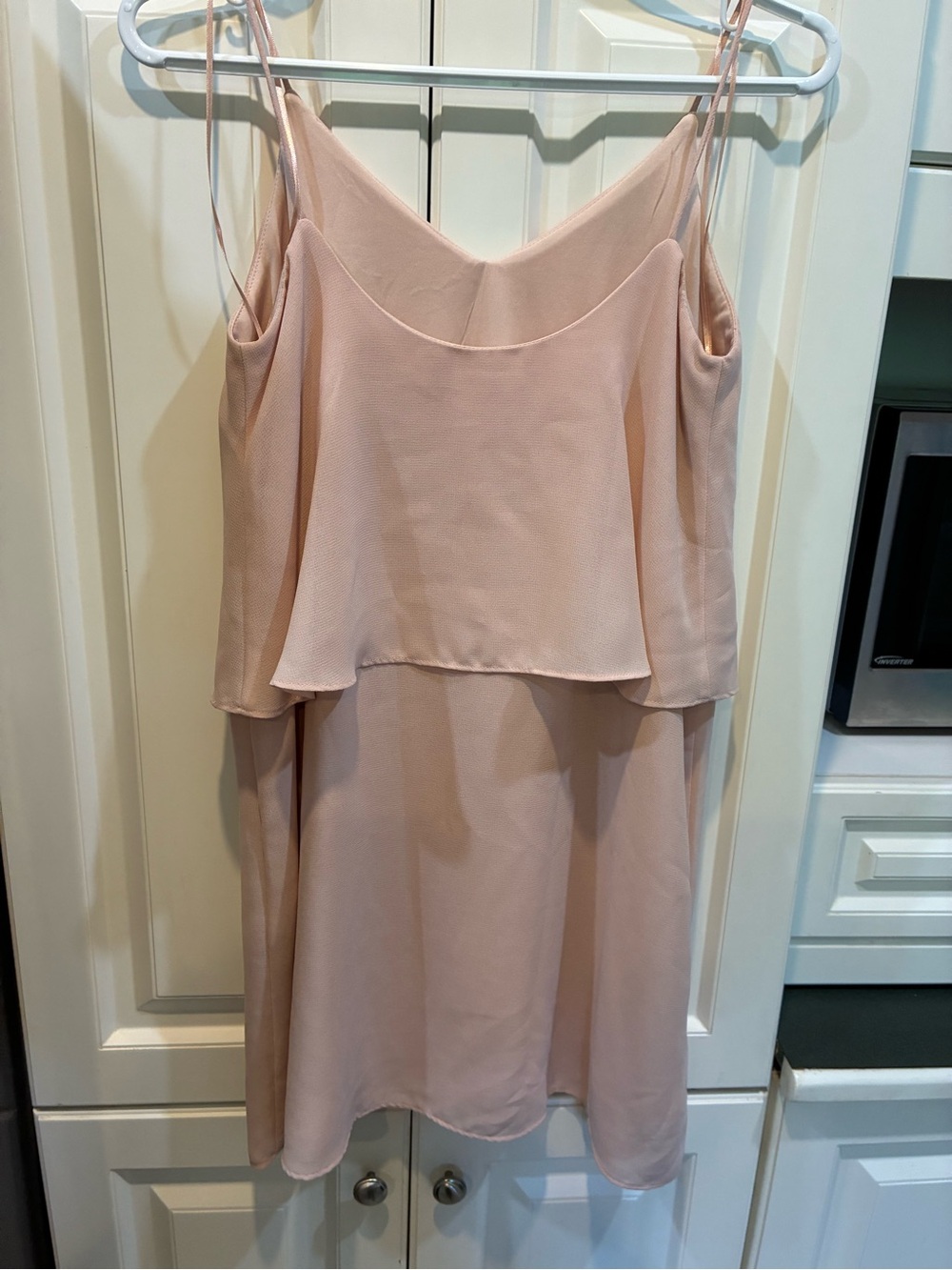 Mango blush short dress small